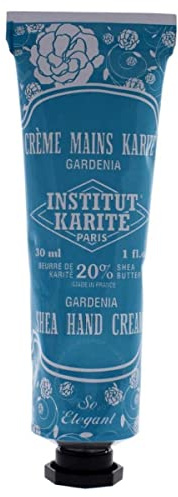 INSTITUT KARITE PARIS Shea Butter Hand Cream, 20% Shea Butter, 1 fl oz (Small (1 fl oz), Gardenia