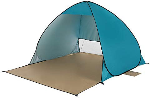 Pang Hu Tente antipluie extérieure/Tente de Camping/Personne 3-4 / hydraulique/Dessus carré/Automatique/Vitesse Ouverte/Trois Utilisation/équipement de Voyage,Blue