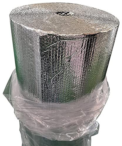 Aluminium Dampfsperrfolie Dampfsperre Dach Innen Dampfsperre zur Dämmung Dampfsperrfolien zur Dachisolierung Dach dampfsperre sauna Dampfsperren,Dachisolierung Selbstklebend (Size:1x10m/3.2x32.8ft)