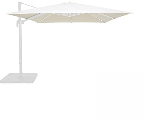 Oviala Toile pour Parasol déporté 3x3m écru
