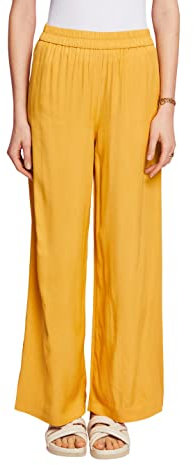 ESPRIT Collection Damen 043eo1b303 Hose, 730/Sunflower Yellow, 32W / 32L EU