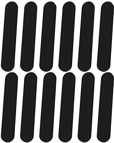 Sliverdew Lot de 12 rubans adhésifs réducteurs de taille de chapeau en mousse pour chapeaux et casquettes, bandeau anti-transpiration pour hommes et femmes (lot de 12)