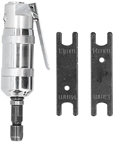 CruSio Luft-Stabschleifer-Set, 1/4 Zoll Pneumatischer Schleifer, Geräuscharm, 18.000 U/Min, Legierter Stahl, Hohe Härte, Luftbetriebener Stabschleifer, Pneumatisches Werkzeug Zum Schleifen, Schneide