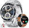 LIGE Smartwatch Uomo con 3 cinturini/1.43” AMOLED/400mAh,Orologio Smartwatch con Chiamata Bluetooth,24/7 Cardiofrequenzimetro SpO2,IP68 Impermeabile 124 Modalità Sportive Smartwatch per Android iOS
