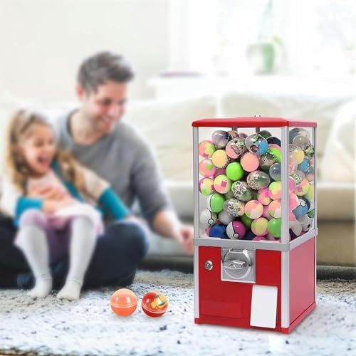 LYJYUJIE Distributeur Automatique Sucré, Petit Distributeur Automatique Qui Fonctionne avec des Pièces De Monnaie, Un Distributeur Automatique À Mastication, Une Machine À Prix ~ /