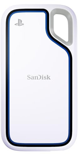 SanDisk Extreme Portable SSD PS5 2TB, Officially Licensed for PlayStation 5 Consoles and PC's, read speeds up to 1000 MB/s, Drop Protection, USB 3.2 Gen2, Discord Nitro 1 Month Trial