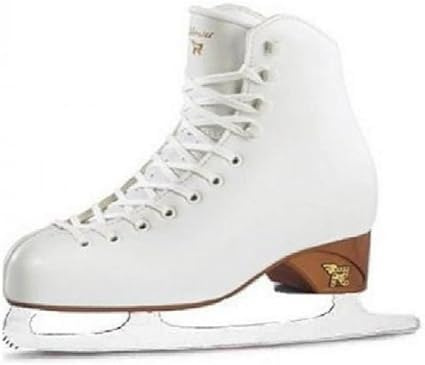 L'Estek Skates Risport Antares weiß + Kufen Klasse 2 - Eislaufen (Weiß, 260/39)