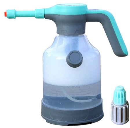 XuQiZZpp Botella pulverizadora eléctrica recargable para plantas, nebulización de gran capacidad para fertilizar césped, cuidado fácil de usar y práctico