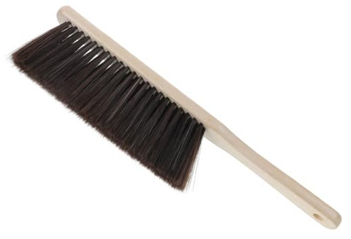 BESTYASH 2 Pezzi Pennello in Legno Spazzola da Letto Scopa Spazzola per La Pulizia Pennello Flessibile Multifunzionale Morbida per La Pulizia L'animale Domestico