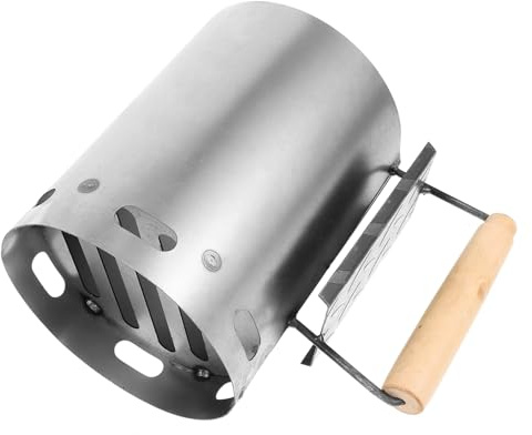 ifundom Herramienta para Barbacoa Cubo De Hierro De Resistente Fácil De Encender
