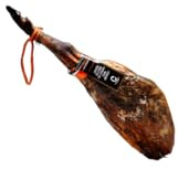 Maximiliano – Jamón Cebo de Campo 100% Ibérico – Pieza 8kg – Curación Natural de +30 Meses – Brida Verde – Alimentación Natural – Incluye Tabla Jamonera
