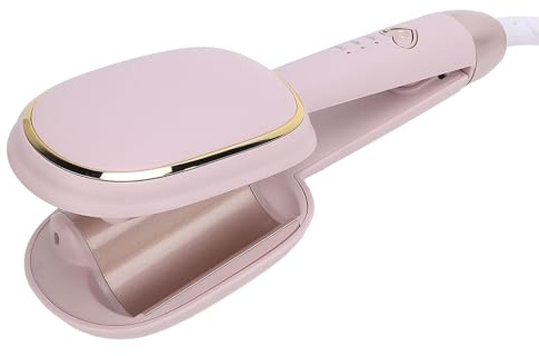 YUYTE Ondulatore per Capelli Beach Waves per Donna, 2 Piegacapelli 32 Mm con Temperatura Regolabile, Calore Rapido 30 Secondi con Design Antiscottatura, Facile Usare per Onde (Spina europea 220 V)