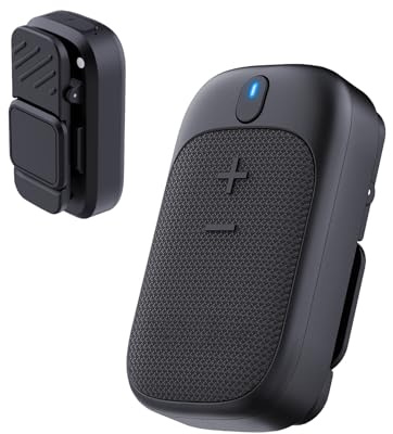 Plyisty Wearable Bluetooth Speaker, Mini Clip On Portable Small Personal Speaker, IPX5 Water Proof, for Home Outdoor Activities