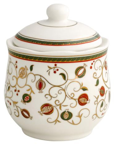 Brandani Azucarero de porcelana - Colección de Navidad