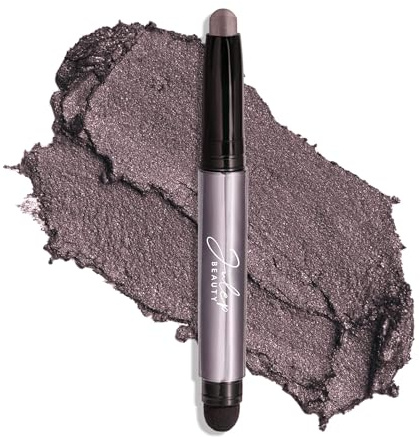 Julep Eyeshadow 101 Crème-to-Powder Eyeshadow Stick (Smoky Amethyst Shimmer) Long-Lasting, Waterproof Eye Shadow - Blendable, Crease-Proof with Built-In Smudger