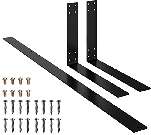vidaXL Rückenlehne für Palettensofa Palettenkissen Palettenpolster Lehne Lehnenhalter Palettenmöbel Rückenlehnenhalter Schwarz 110cm Eisen