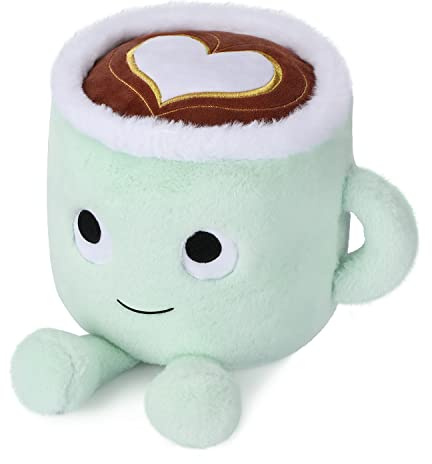 Weiches Latte Becher Plüschtier Kissen, perfekt als Geburtstagsgeschenk für Erwachsene und Kinder.
