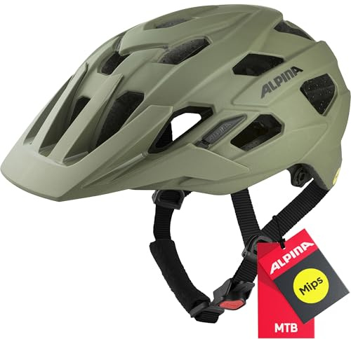 ALPINA PLOSE MIPS - Sicherer und Komfortabler MIPS Enduro & MTB Fahrradhelm Mit Antibakteriellen Polstern Für Erwachsene, optimaler Schutz