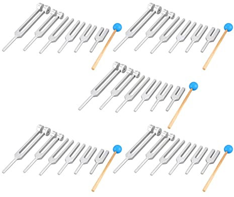 Cusstally Stimmgabel-Set , 128 Hz - 4096 Hz, Heilung von Vibrationen