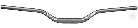 Funn Upturn Hochgelegener Mountainbike-Lenker mit 31,8mm Klemmbreite und 785mm Breite, langlebiger und leichter Legierungs-Riser-Lenker für MTB und BMX, 55mm Erhöhung (Grau)
