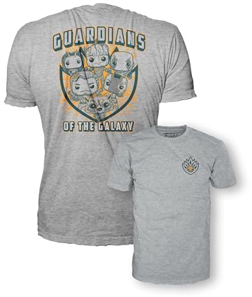 Funko Boxed Tee: Guardians Of the Galaxy 3- Finale Group Finale - S - T-shirt - Kläder - Present - Kortärmad topp för vuxna unisex män och kvinnor - Officiella varor - Filmfans