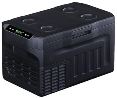 UNYQBFKM Frigorifero Auto 12v/24v Congelatore Portatile Frigo Compressore Elettrico 220v per Regalo di Natale, Cura della Pelle, Bevande, Cibo, Casa, Ufficio E Auto,35L