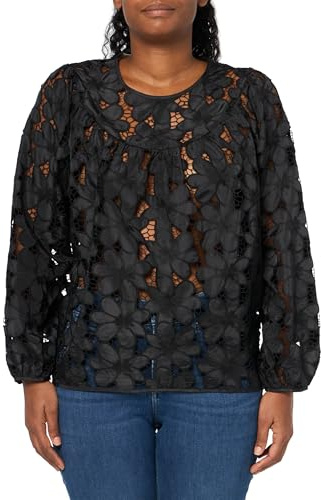 BAUM UND PFERDGARTEN Damen Mag Bluse, Schwarz, 34