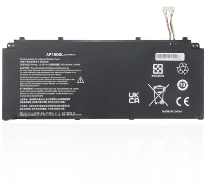 Wikinu AP15O5L Laptop Battery for Acer Aspire S13 S5-371 S5-371-52JR S5-371-56VE S5-371-53NX S5-371-71QZ S5-371-757T S5-371T S5-371T-78TA Chromebook R13 CB5-312T Swift 1 SF114-32 Swift 5 SF515-51T