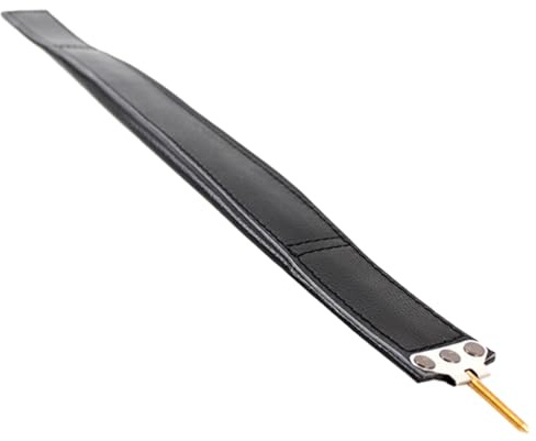TOGEVAL Sangle D'accordéon Basse Gauche En Cuir De Vachette Épaissie Et Large Pour Accordéon 80-96 Basses, Accessoire Solide Et Confortable Pour Musicien