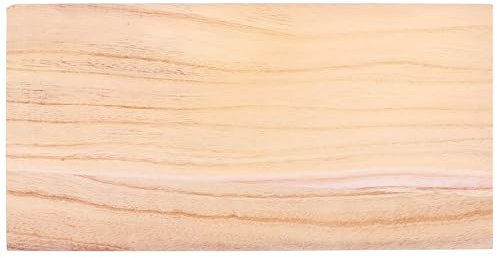 UKCOCO Planches Bois Rectangulaires Bois Massif pour Projets Matériaux Artisanaux Non pour Meubles Rangement Et Décoration