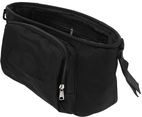 Kinderwagen Organizer Tasche mit Großem Fassungsvermögen aus Oxfordstoff | Verstellbare Träger, für Griffbefestigung Am Buggy, auch Handtasche Nutzbar