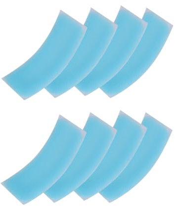 DECORNIJIA 8 Stück Teiliges Kühlpad für Kühlgel Stirnpflaster Schnelles Kühlen Schmerzlindernd Sicher