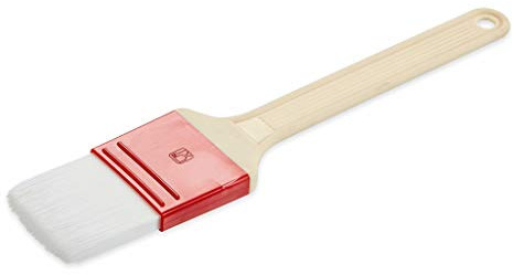 Thermohauser borste med vita polyesterborst, penselbredd 4,5 cm, borstlängd ca 4 cm