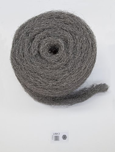 BARLESA BOBINA DE LANA ACERO DE 2,5 KG, Pulir, limpiar, cristalizar, decapar (Lisa, 2)