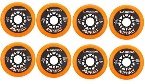 Labeda Asphalt Orange Inline Hockey-Räder, 80 mm