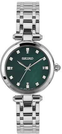 Seiko Damen-Uhr Quarz Edelstahl mit Edelstahlband SRZ535P1
