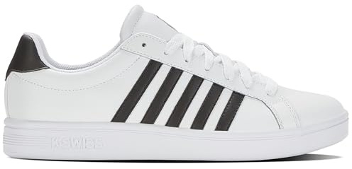 K-Swiss Court TIEBREAK - Zapatillas para hombre, color blanco, negro, blanco