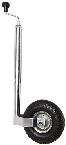 Roue jockey gonflable