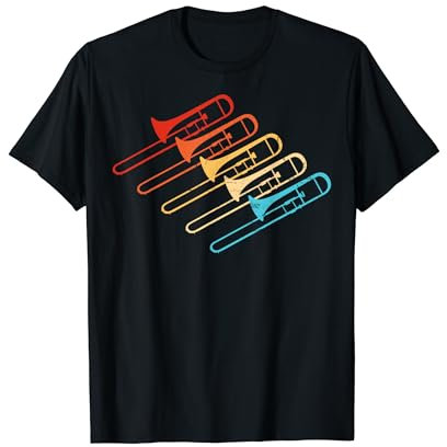 Herren Posaunist Jazz Posaune Blechbläser T-Shirt