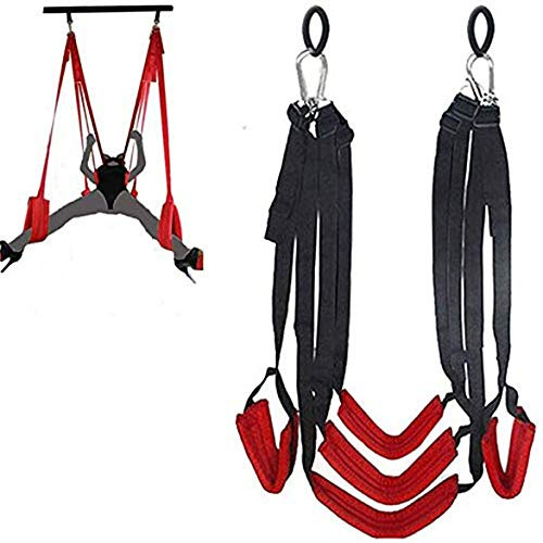 JYLYZZIN Sexuelle Liebesschaukel Sex Swings Mit Einstellbar Gurte Und Ein Sitz Zum Paare - Hält Bis Zu 600 Pfund