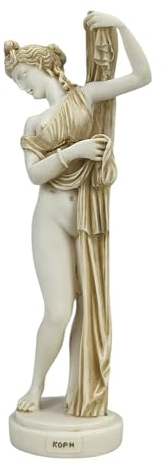 Göttin Venus Aphrodite Kallipygos weibliche Patina Finish Statue Skulptur 25 cm