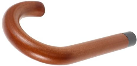 JEWEDECO Ersatzgriff Regenschirmgriff Gebogen Rutschfest Langlebig 14mm Für Reisefaltschirme Regenschirmzubehör Für Regen Und Sonnenschirme