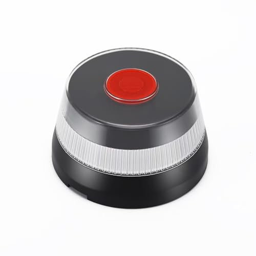 EL CARRITO DEL AHORRO - Emergency Light V16 | Connected Beacon with Geolocation | DGT Approved | Free Connection Until 2038 | Water-Resistant and Alkaline Batteries