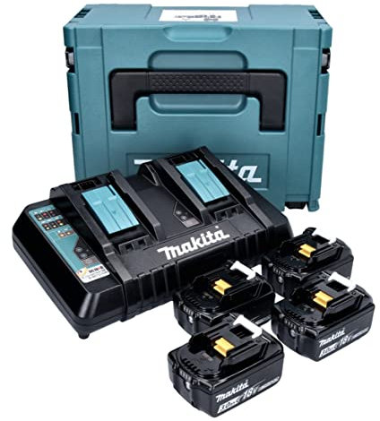 Makita 197720-6 Power Source Kit Li-Ion 18,0V inkl. 4X Akku 3Ah