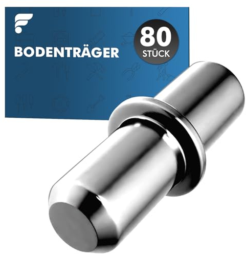 shinfly Regalbodenträger 80 stück bodenträger einlegeboden halter fachbodenträger, Bodenträger 5 mm Geeignet für Schränke, Kleiderschränke Regalböden.