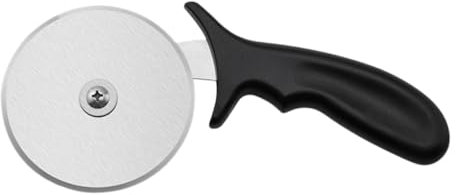 Cabilock Edelstahl Pizzaschneider-rad Mit Kunststoffgriff Pizzarad Für Große Und Kleine Krusten Handwaschbar Oder Spülmaschinenfest Ergonomischer Griff Für Und Stabilität