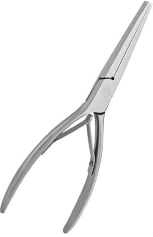 Homoyoyo Metallnagelformzange zum Modellieren und Formen Präzisionszange aus Edelstahl für Nagelkunst und Salongebrauch Werkzeug zum Formen von Acrylnägeln