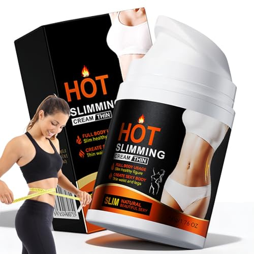 Crème Amincissante Ventre,Anti Cellulite Puissante,Crème Raffermissante et Minceur avec Extraits Naturels,Absorption Rapide, Raffermissante pour Cuisse,Hanche,Taille,Hommes et Femmes,50g