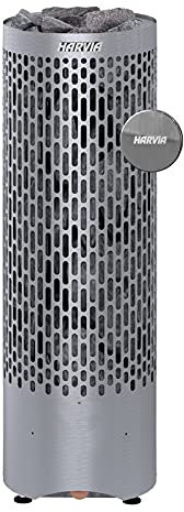 Harvia Cilindro Plus Spot PP70SP - Estufa eléctrica para Sauna (6,8 kW, Incluye Interruptor de Control)