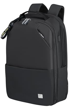 Samsonite Workationist - Laptop ryggsäck med klädkommentarer 15,6 tum, 43 cm, 17,5 L, svart (svart)